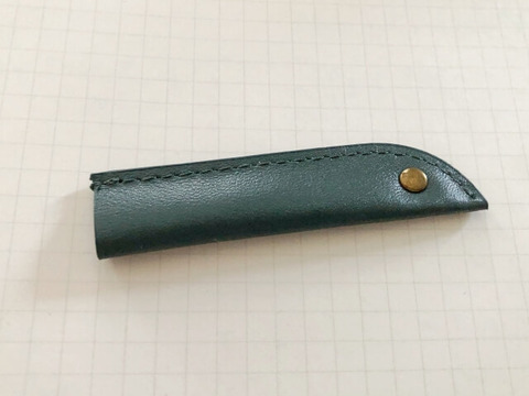 鉛筆キャップ革製で超ハイクオリティ