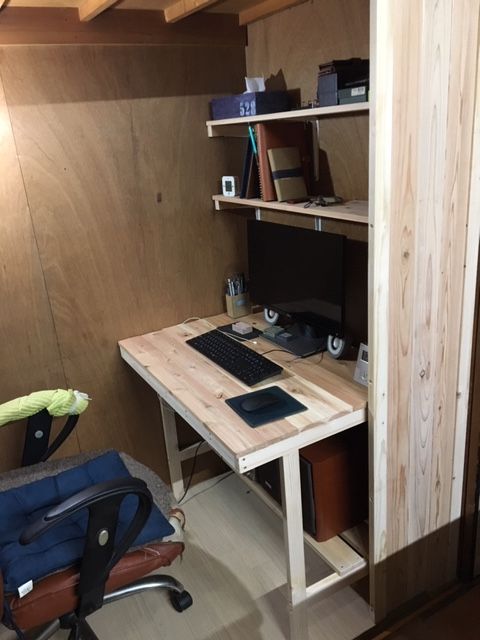 壊れそうな家 Diy 作業部屋 No 7 押し入れ改造２ Real Diy Life Goodara Bocchi