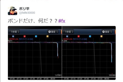 107ポンド急落1