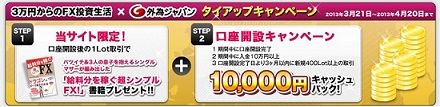 外為ジャパンタイアップキャンペーン