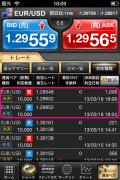 GMOiClickFXユーロドルショート3186結果