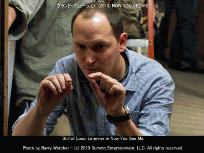 グランド・イリュージョンのスタッフ画像(ルイ・ルテリエ Louis Leterrier 監督)
▼画像クリックで640x480pxlsに拡大します。