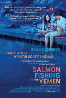 映画『 砂漠でサーモン・フィッシング　(2012) SALMON FISHING IN THE YEMEN 』ポスター