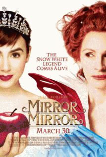 映画『 白雪姫と鏡の女王　(2012) MIRROR MIRROR 』ポスター