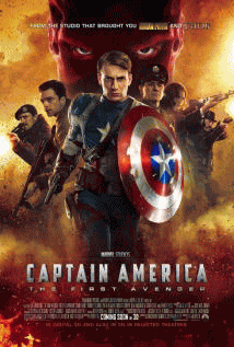 映画『 キャプテン・アメリカ　ザ・ファースト・アベンジャー　(2011) CAPTAIN AMERICA: THE FIRST AVENGER 』ポスター