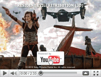 ※クリックでYouTube『バイオハザードＶ：リトリビューション RESIDENT EVIL: RETRIBUTION』予告編へ