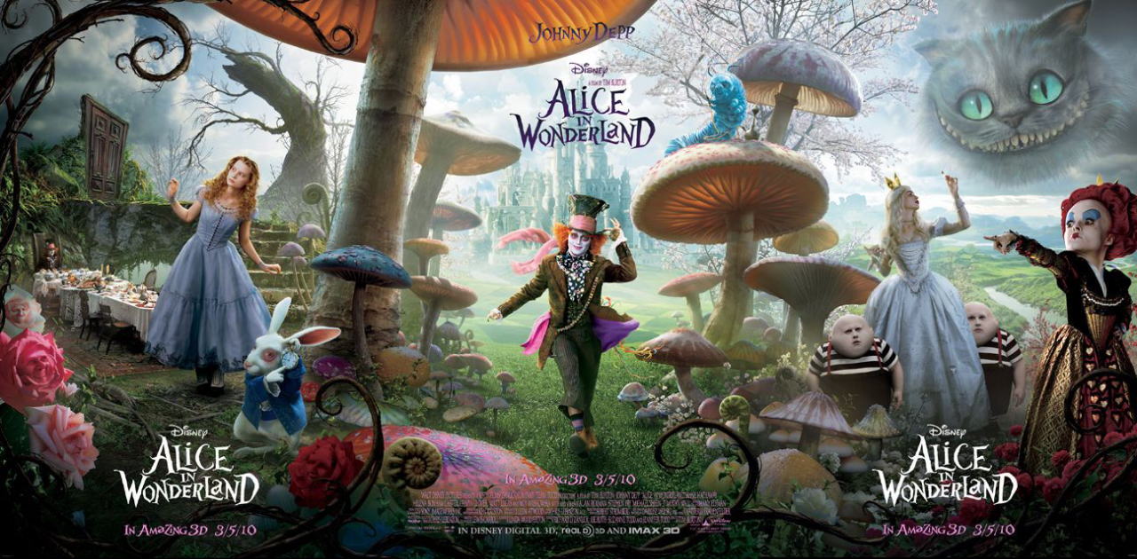 映画『アリス・イン・ワンダーランド ALICE IN WONDERLAND』ポスター(9)