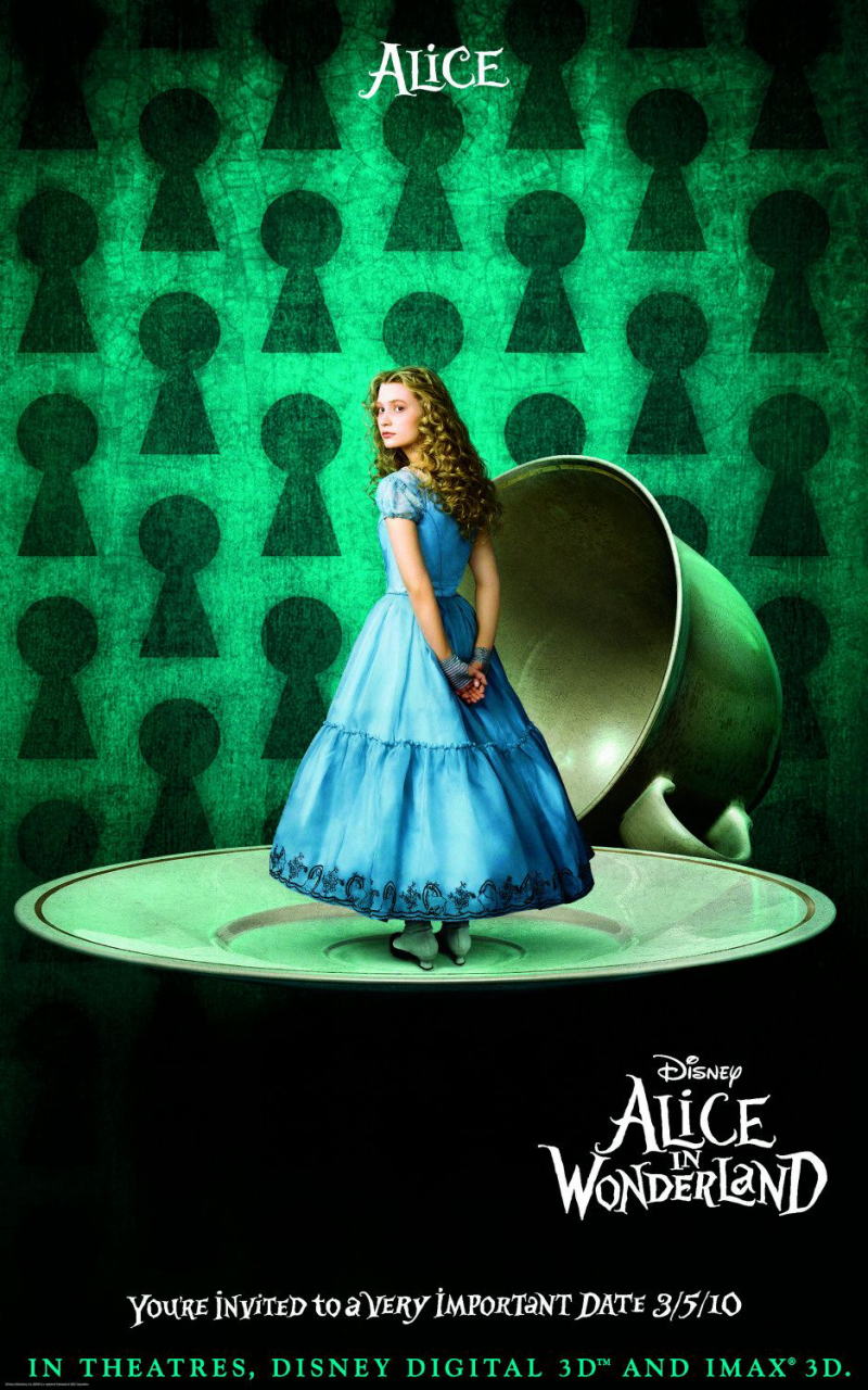 映画『アリス・イン・ワンダーランド ALICE IN WONDERLAND』ポスター(4)