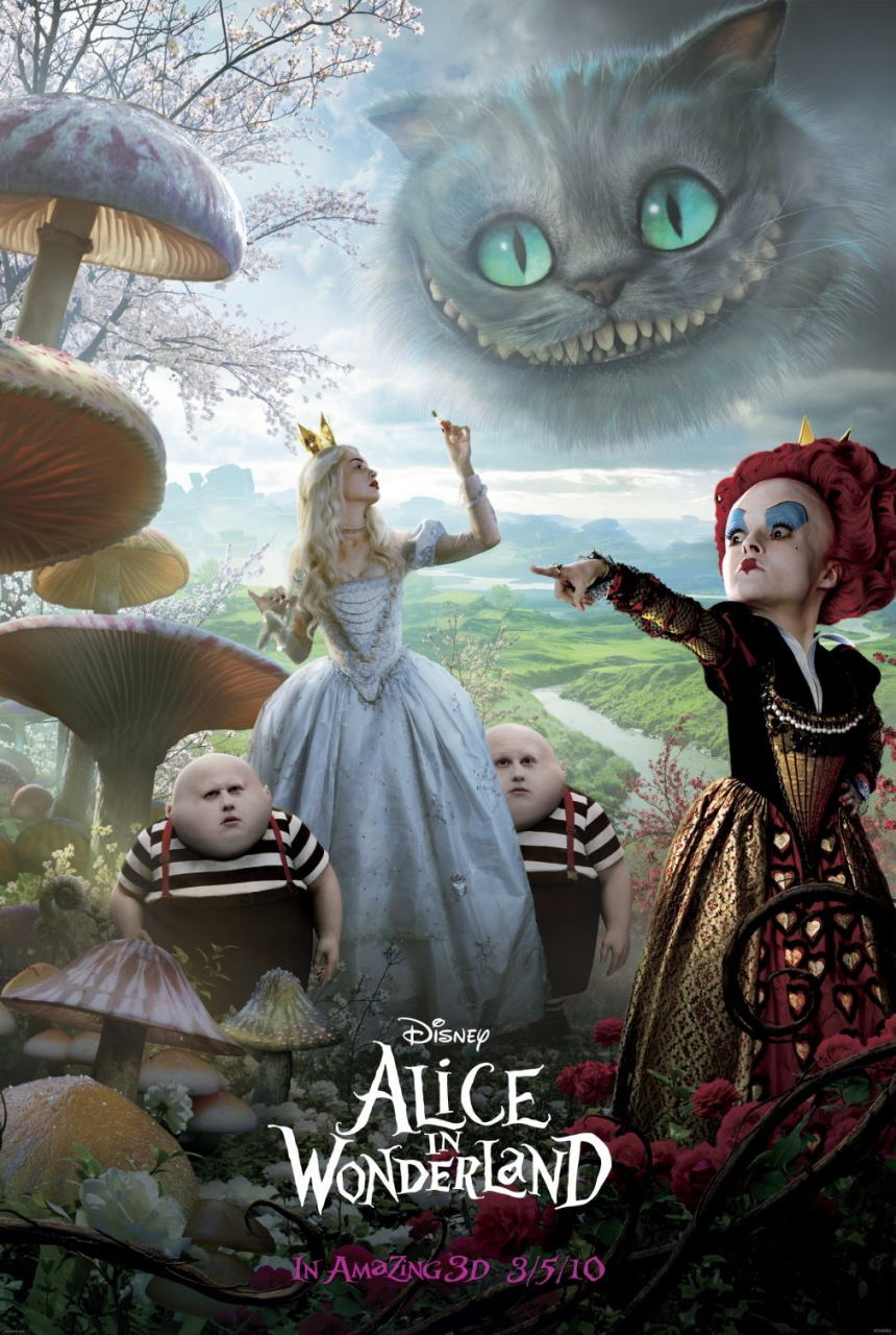 映画『アリス・イン・ワンダーランド ALICE IN WONDERLAND』ポスター(10)