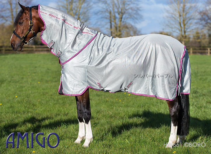 虫除け馬着 EU135　フライラグ　フライシート　メッシュラグ　 乗馬 馬 Equi-Theme ネック付きフライシート | 馬着・エクササイズシート