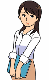 転職する女性