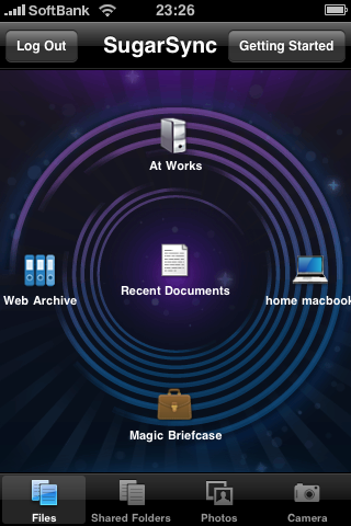 SugarSync iPhone.app