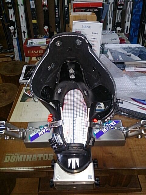 ブーツチューン その2 : SKI PROSHOP J1 with Boulder-Works