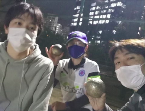 スポールブール 東京夜練習
