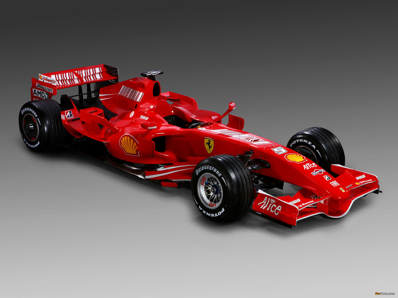 配色分析 #72 ~ Scuderia Ferrari Marlboro F2007 ~ : カラフルな光の世界