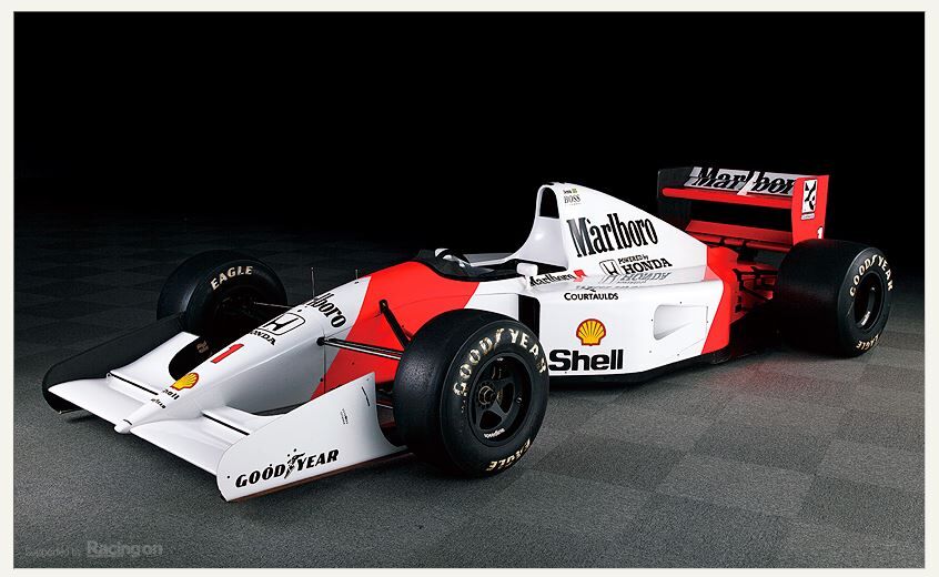 配色分析 #77 ~ Honda Marlboro McLaren MP4/7A ~ : カラフルな光の世界