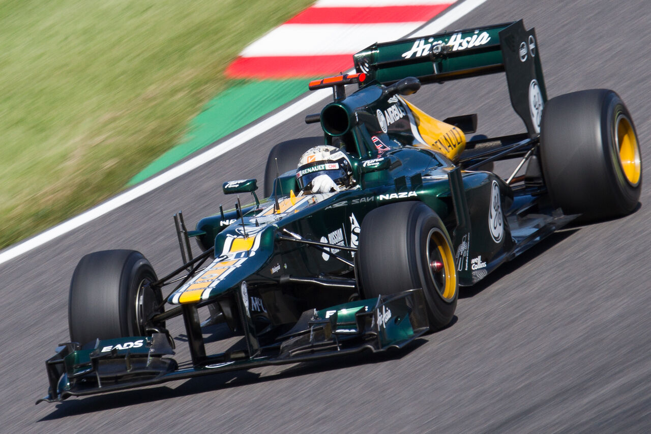 配色分析 #50 ~ Caterham F1 Team CT01 ~ : カラフルな光の世界 配色分析 #50 ~ Caterham F1 Team CT01 ~ : カラフルな光の世界