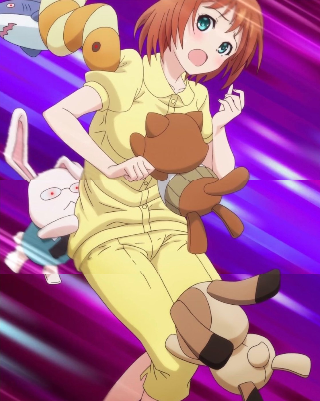 黄色の服　エロ ゆらぎ荘の幽奈さん 千紗希ちゃんの服ビリ : 服ビリ羞恥系好きのブログ