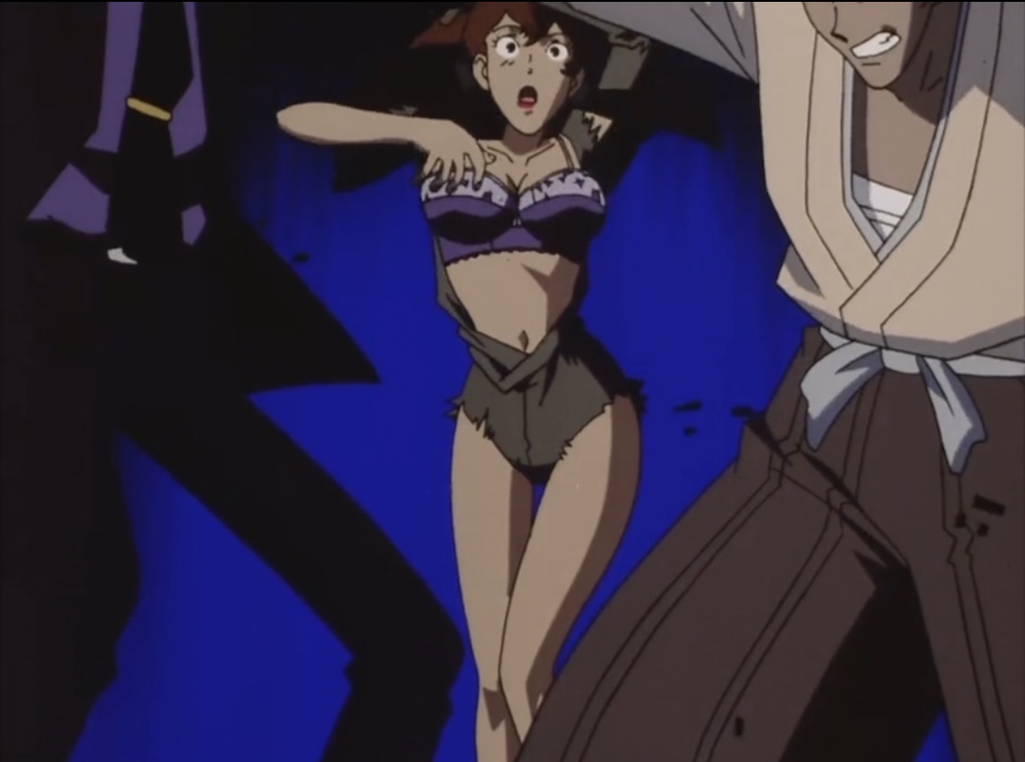 ルパン三世 1 マネーウォーズ 敵の攻撃で服ビリ ブラを奪われる不二子 服ビリ羞恥系好きのブログ