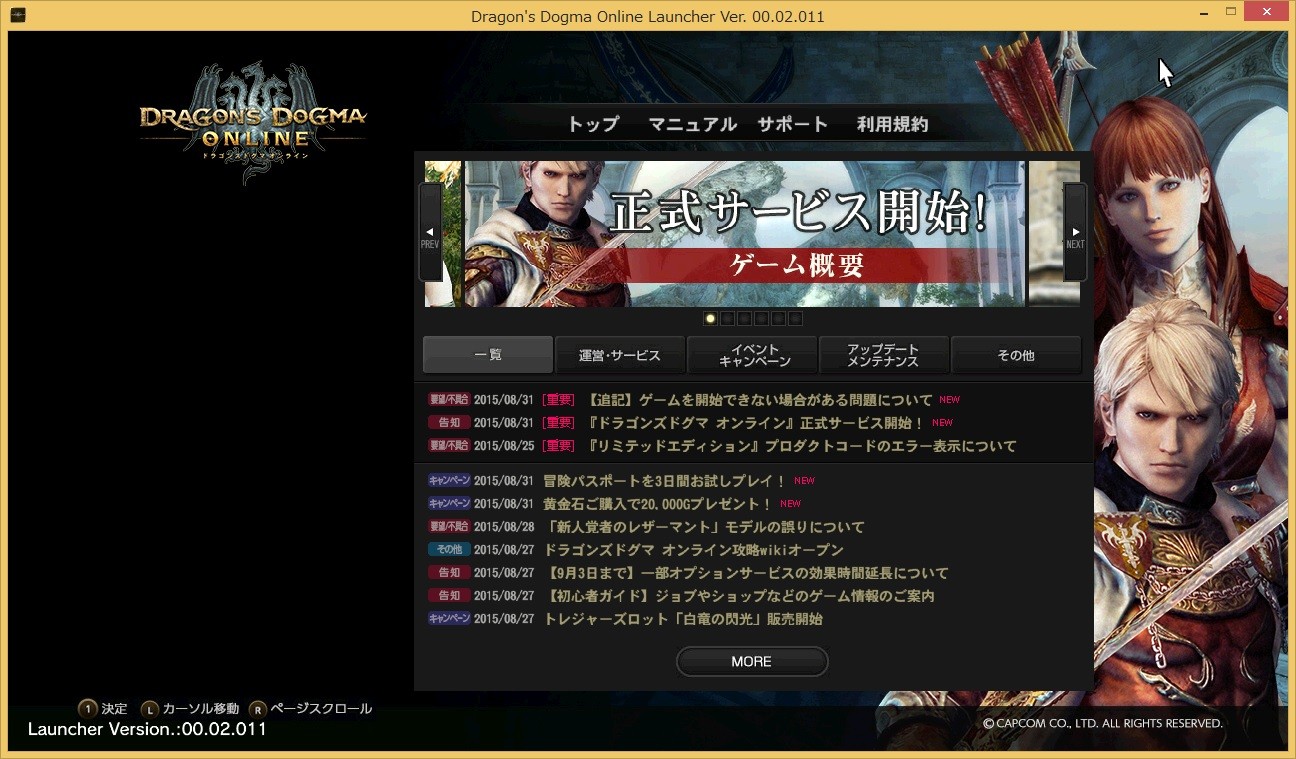 Hakoとドラゴンズドグマ オンライン 帽子の箱の日記 Hakoとドラゴンズドグマ オンライン 帽子の箱の日記