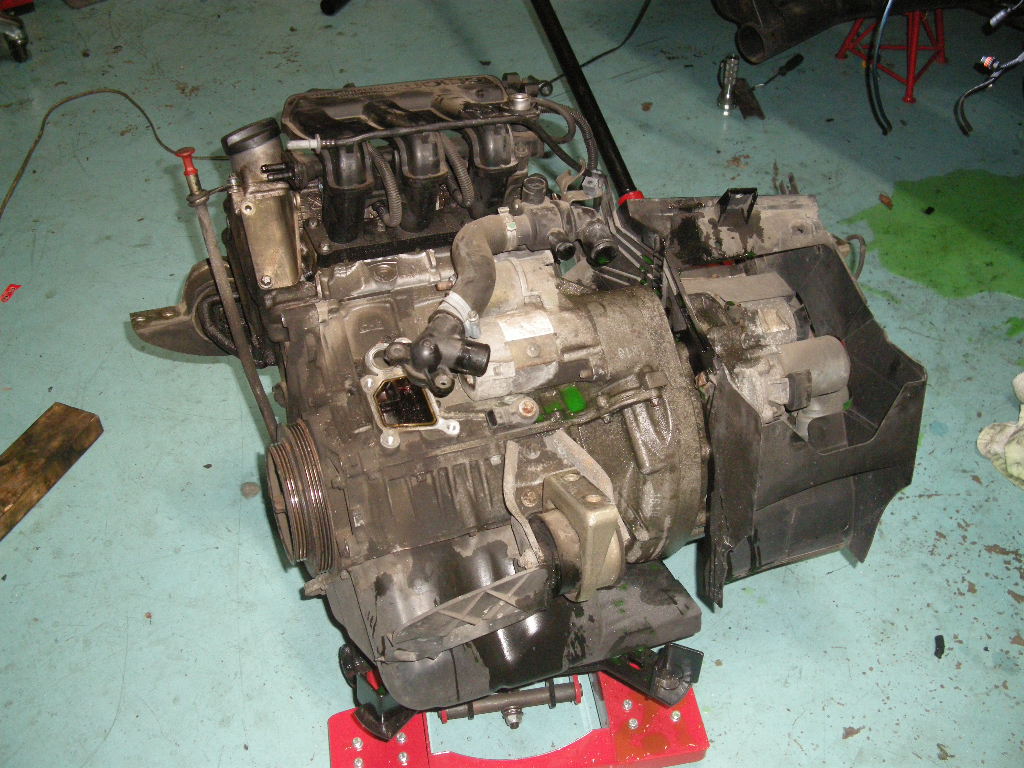 MCCスマート450～エンジンOH・・・分解完了洗浄開始 : Bow Motor Works