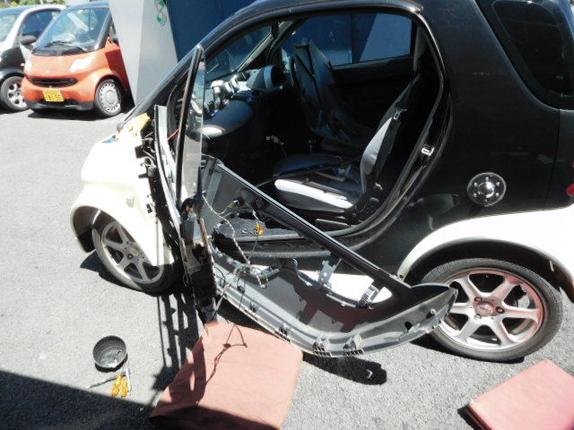 MCCスマート450～窓落ちは突然に。・・ウィンドウレギュレーター交換