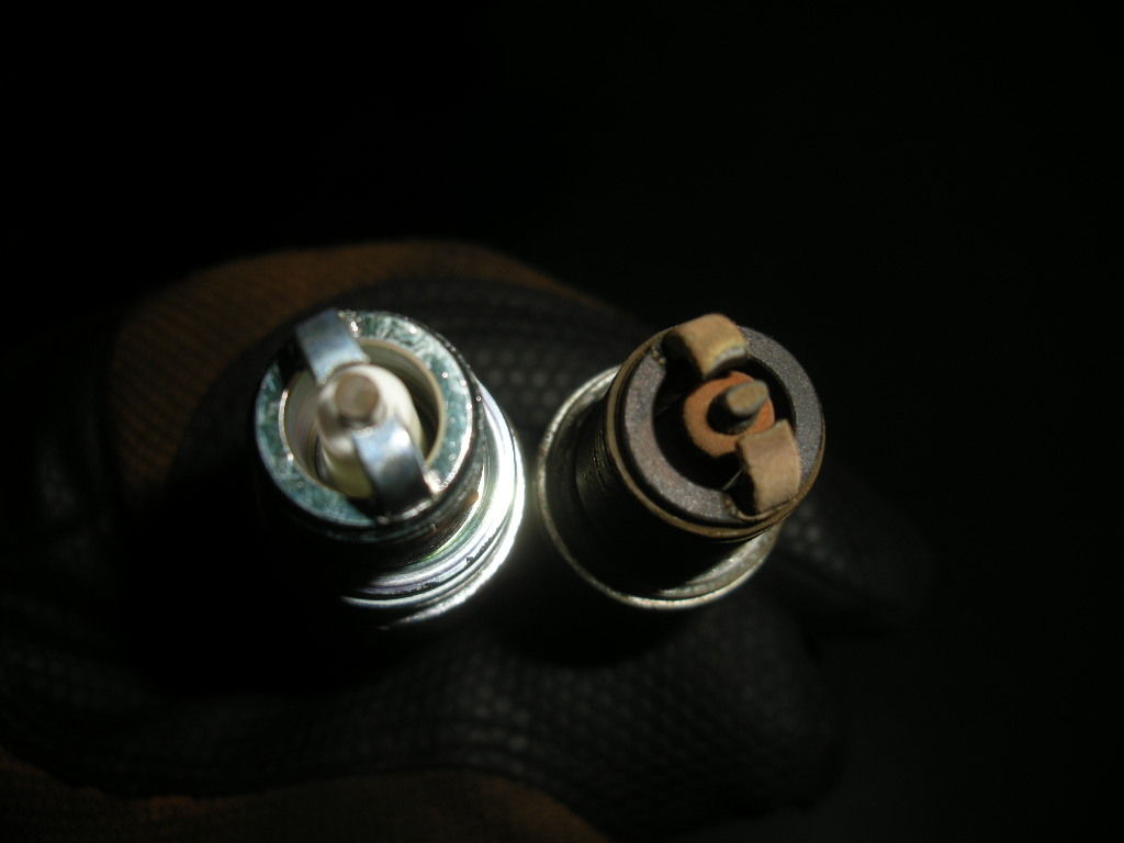 H*a様 MCC 　スマート　４５０　 プラグ抜き他 MCC smart K スパークプラグ交換 - シングル スマイル