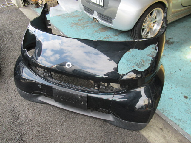 ＭＣＣスマート450前期Ｆグリル【シルバー】ドイツ製社外品 MCCスマート 450カブリオ 外装パネル再生修理組付け／MC01オイル