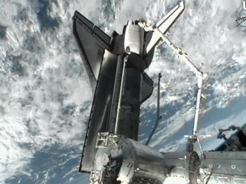 capture NASA TV_State of the docking