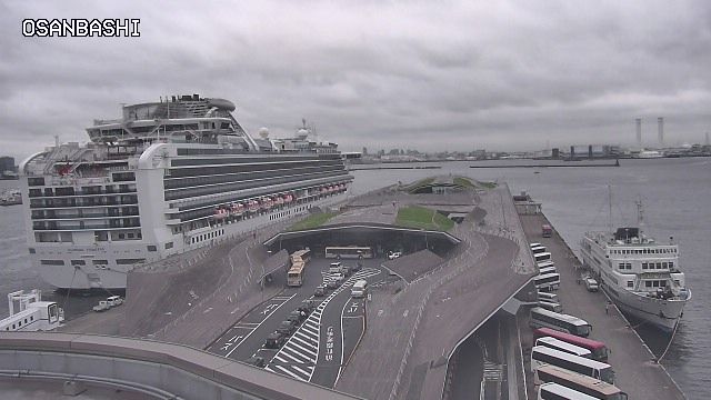 大桟橋ライブカメラより トヨエツのブログ