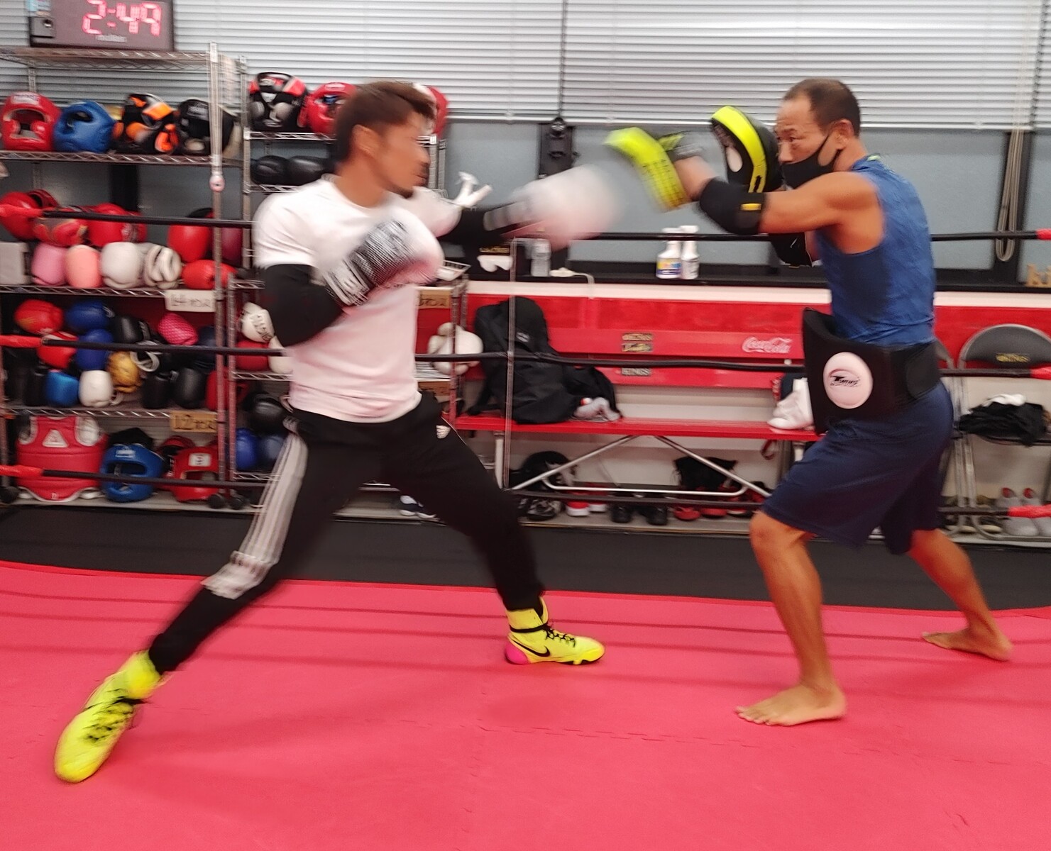 試合とスパーリング大会へ向けて 筋トレパーソナルレッスン キックボクシングスタジオkings キングス From Itoshima