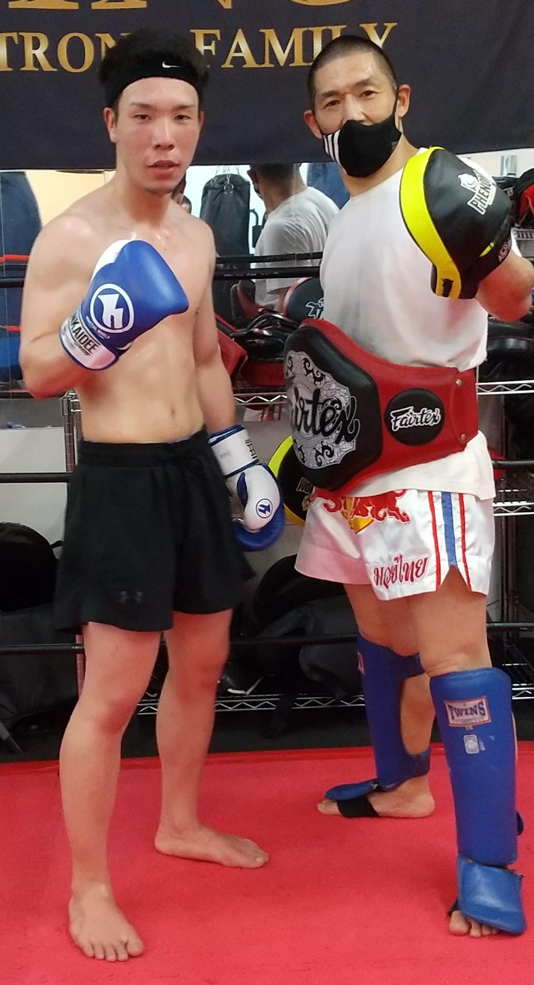 立石晃太選手練習上がり : キックボクシング•ムエタイKINGS(キングス