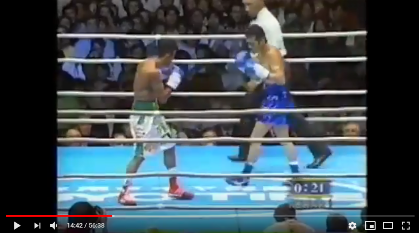 辰吉丈一郎VSウィラポン・ナコンルアンプロモーション 第2戦