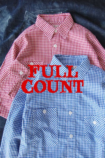 ギンガムチェックシャツ入荷！