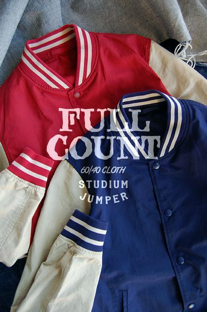 60/40クロス・スタジャン好評発売中！