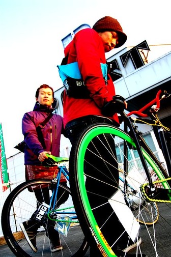 拡大するバイシクル集団