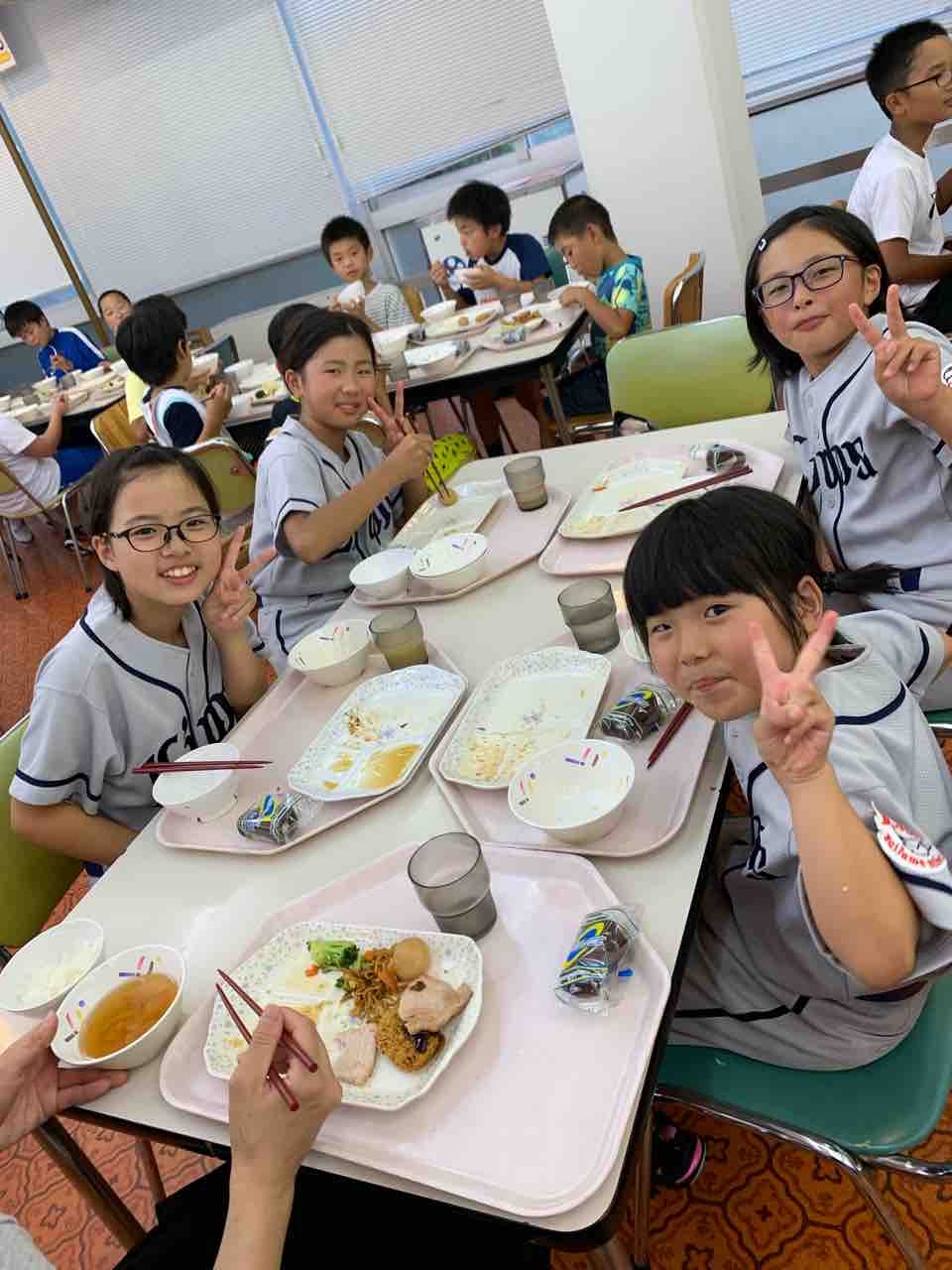 夜ご飯! : 茨城・福島ライオンズ2019夏in会津自然の家