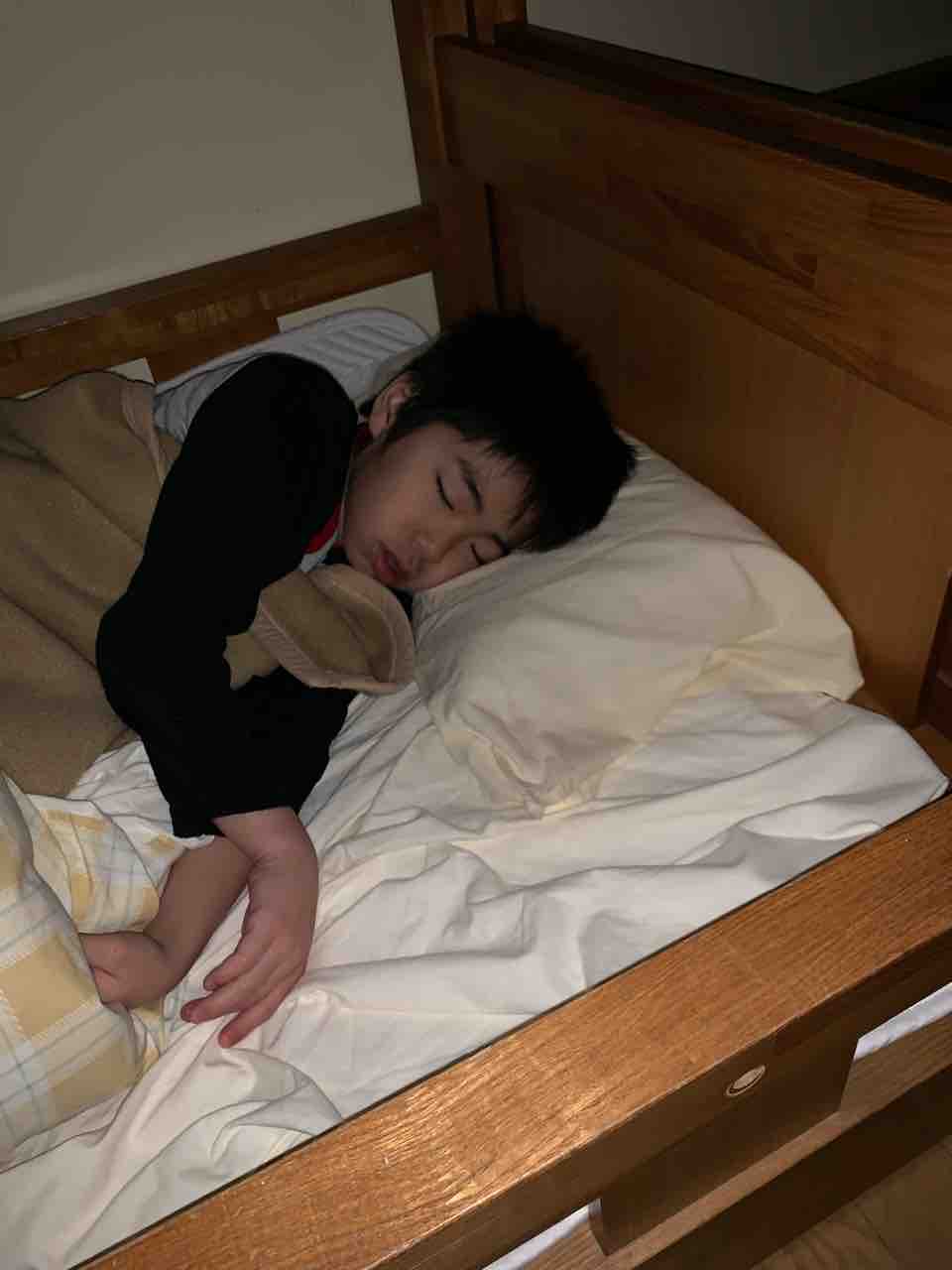 就寝後 : 茨城・福島ライオンズ2019春in那須甲子青少年自然の家