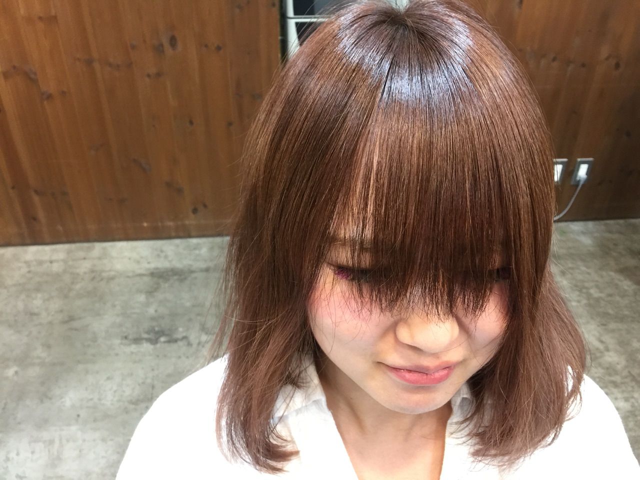 伸ばし途中の前髪の巻き方 千葉市の人気美容室ブレイス イチヒロヤのブログ