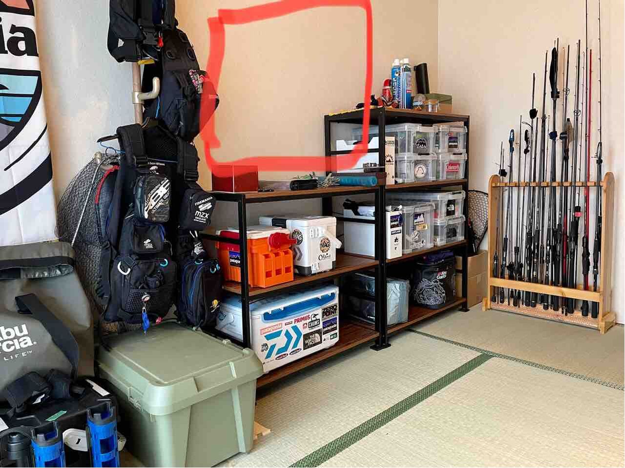 釣り部屋 和室だけど 釣り部屋 作り開始 シーバス ライトゲームな日々 釣り部屋 和室だけど 釣り部屋 作り開始 シーバス ライトゲームな日々