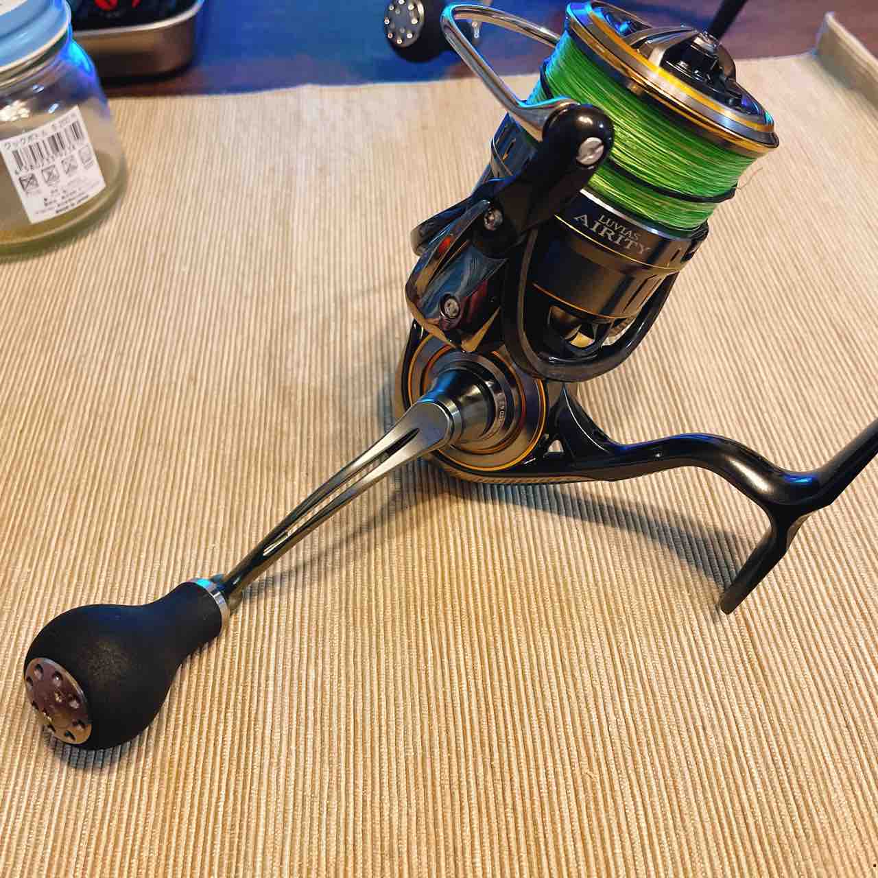 ダイワ ルビアス エアリティ LT3000XH　ベアリング追加カスタム 21ルビアスエアリティ ベアリング追加とノブ交換 : シーバス