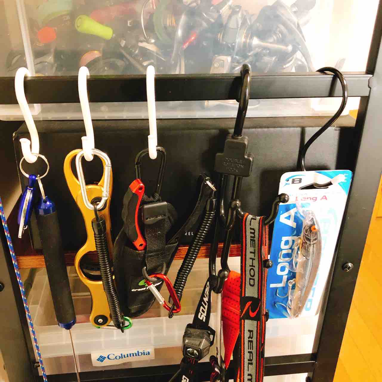 収納 釣り具の収納はラックの購入から シーバス ライトゲームな日々 収納 釣り具の収納はラックの購入から シーバス ライトゲームな日々