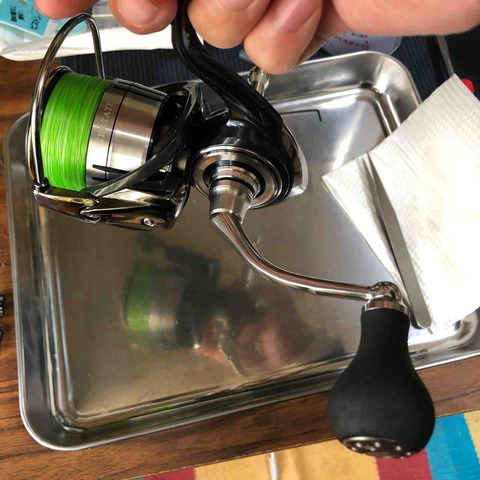 19セルテートにベアリング追加 : シーバス&ライトゲームな日々