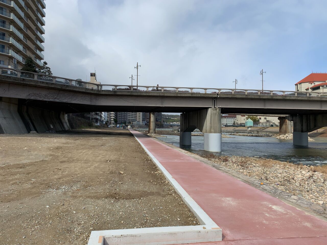 完成が楽しみな武庫川河川敷 只今工事中 Brali 宝塚 完成が楽しみな武庫川河川敷 只今工事中 Brali 宝塚