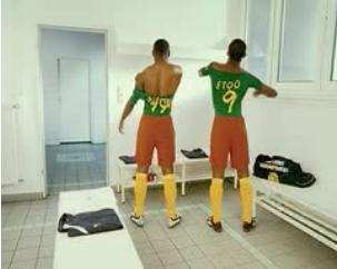 不屈のライオン カメルーン代表cm動画 Puma ワンピースだや 俺 ちょっと外で蹴ってくるよ サッカー動画紹介ブログ