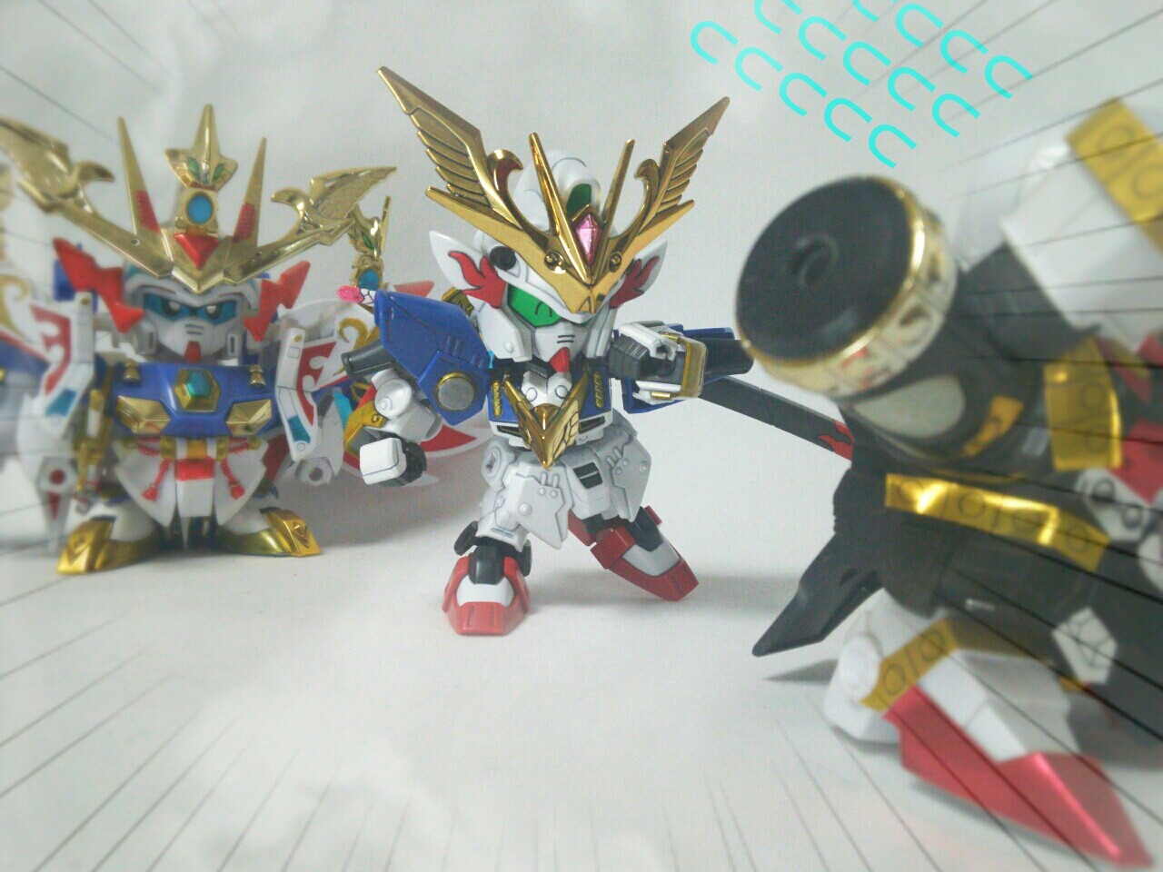 BANDAI - 武者頑駄無 伝説の大将軍編 未組立品 9体セット 新世大将軍 轟天頑駄無 真駆参 姫天頑駄無 | 新SD戦国伝 伝説の大将軍編 | RoboInfo