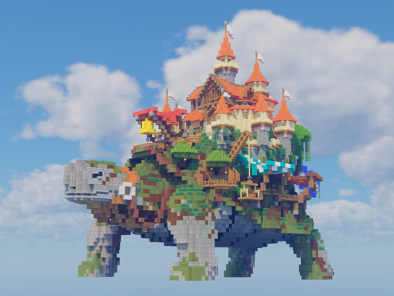 ファンタジーな島 1 ぶれあのマイクラのやつ