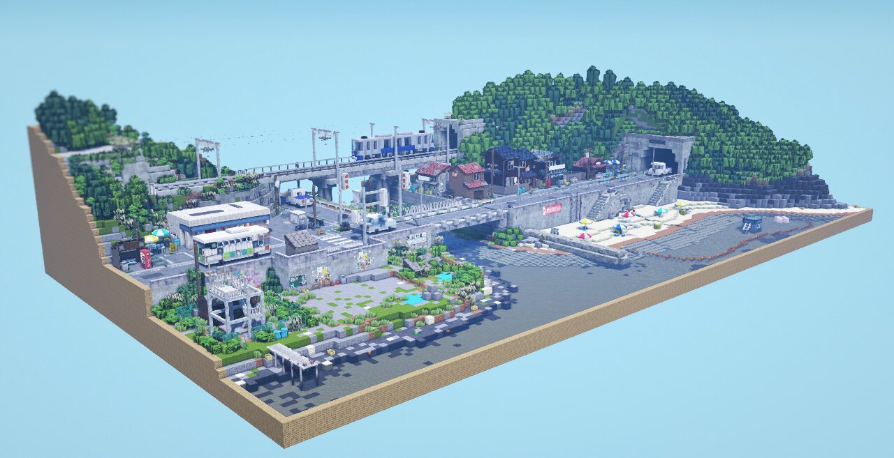 路地裏mod 海辺の田舎町 Brea S Minecraft Gallery 路地裏mod 海辺の田舎町 Brea S Minecraft Gallery
