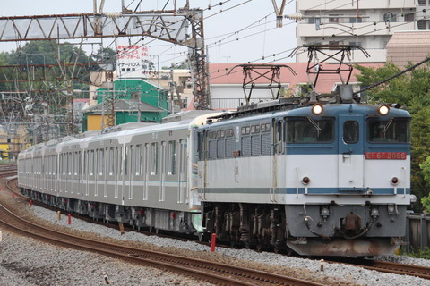 EF65-2066+東京メトロ13000系8860ﾚ戸塚160828IMG_5708