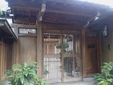 1欅数寄屋門作業前
